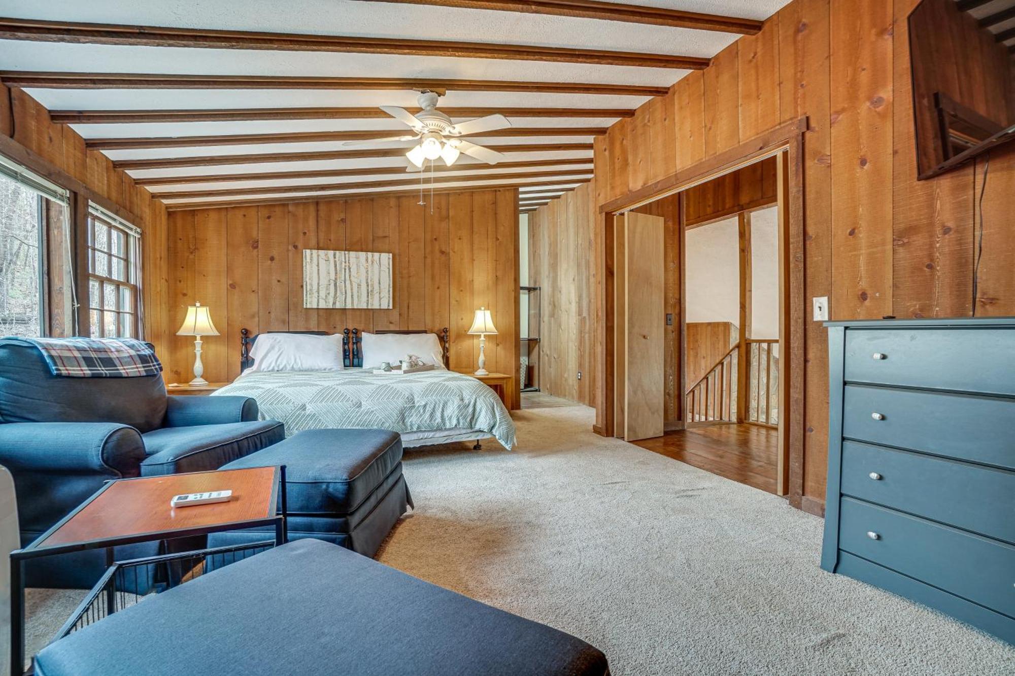 Charming Cabin With Fire Pit And Decks About 7 Mi To Helen Sautee Nacoochee Extérieur photo